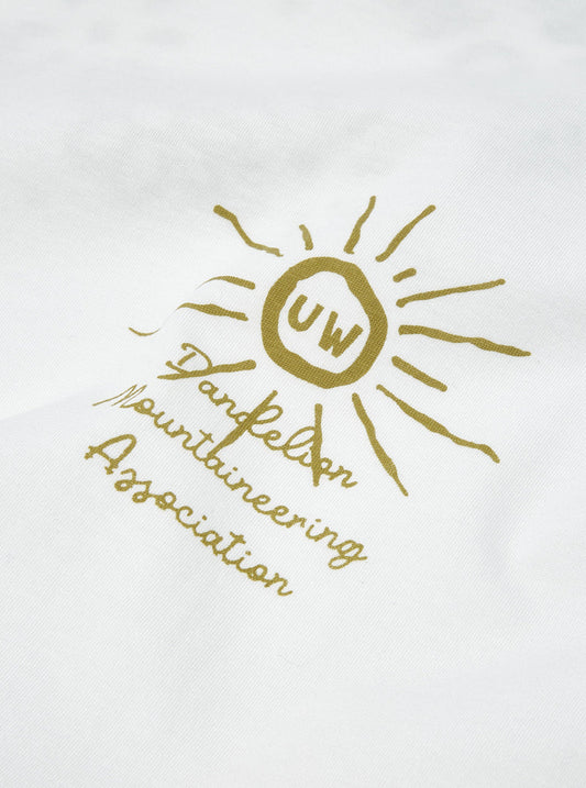 Universal Works || Flower Mountain Print - T-Shirt - Ecru Universal Works