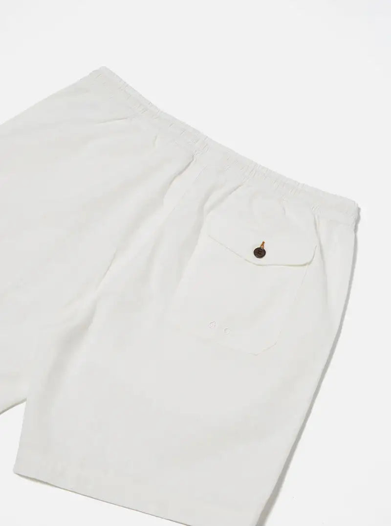 Universal Works || Beach Short - Ecru Universal Works