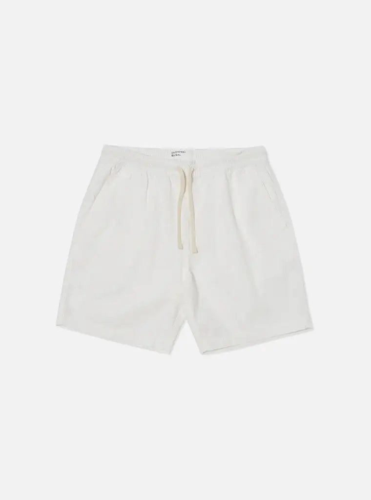 Universal Works || Beach Short - Ecru Universal Works