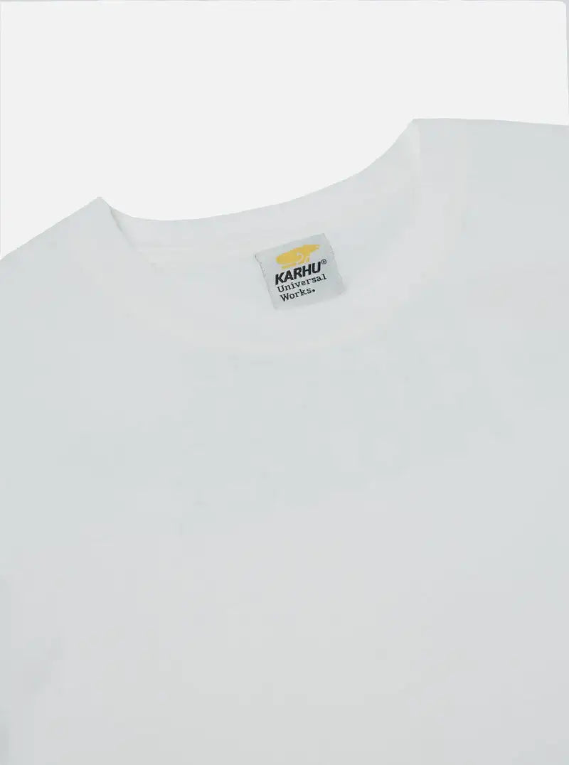 Universal Works || Karhu - Print Tee - T-Shirt - Ecru Universal Works