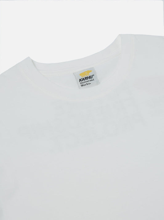 Universal Works || Karhu - Print Tee - T-Shirt - Ecru Universal Works