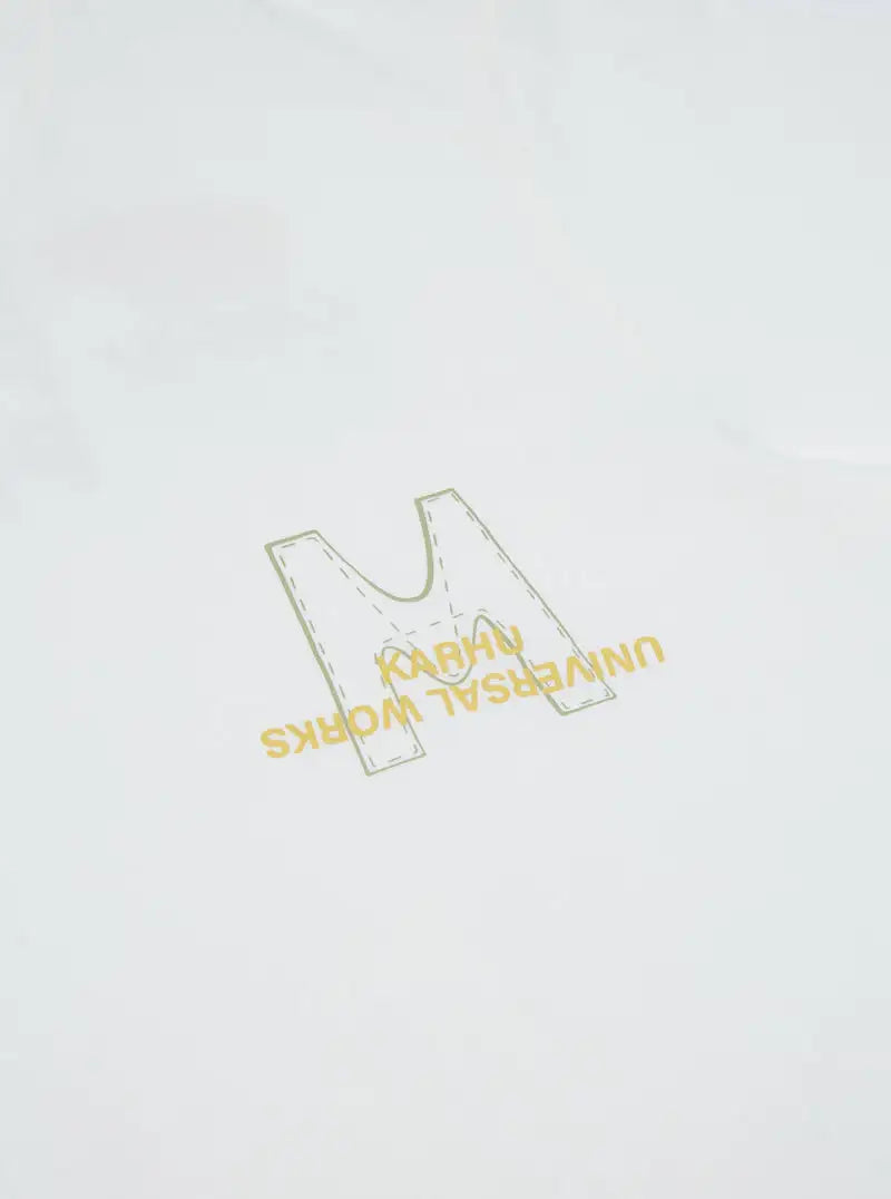 Universal Works || Karhu - Print Tee - T-Shirt - Ecru Universal Works