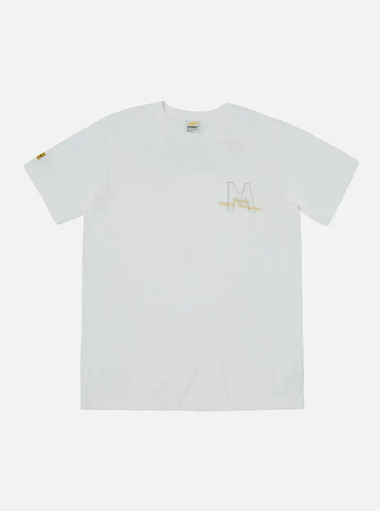 Universal Works || Karhu - Print Tee - T-Shirt - Ecru Universal Works