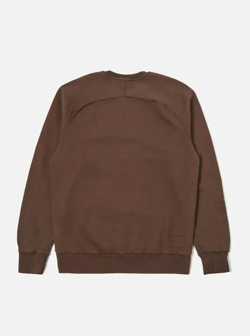 Universal Works || Classic Crew Sweat - Marron Universal Works