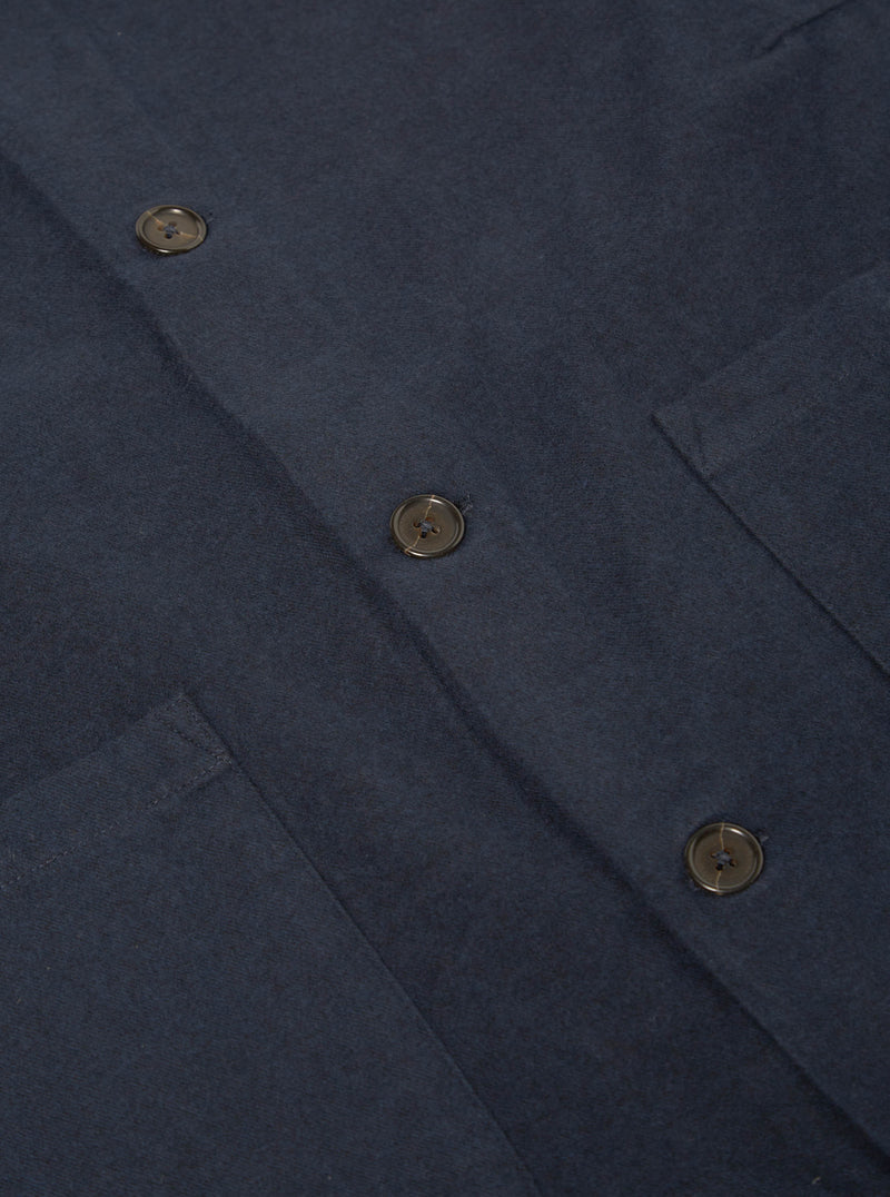 Universal Works || Travail Overshirt - Navy Universal Works