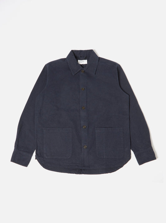 Universal Works || Travail Overshirt - Navy Universal Works