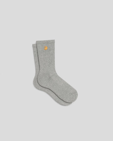 Carhartt || Chase Socks - Grey / Gold -M’ Carhartt