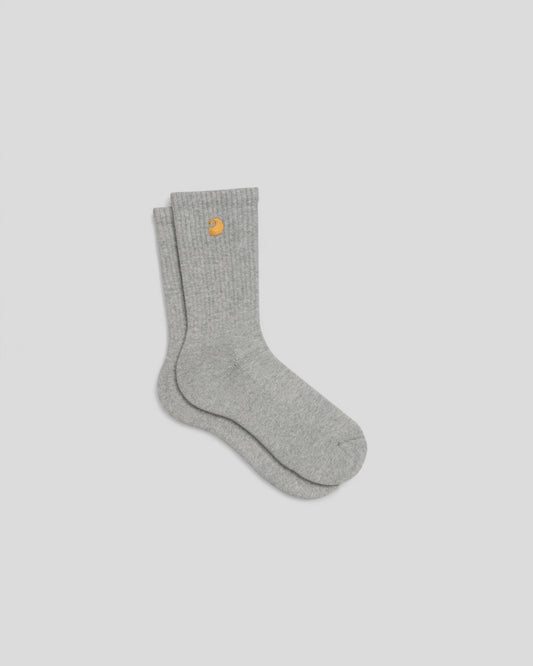 Carhartt || Chase Socks - Grey / Gold -M’ Carhartt