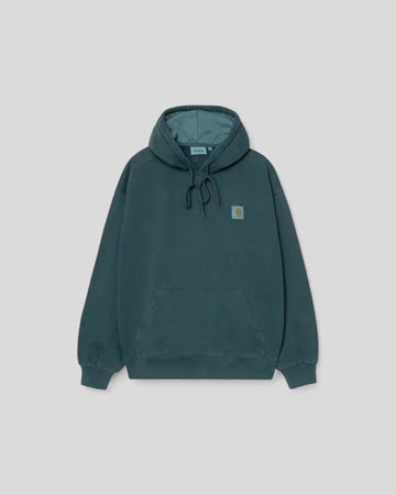 Carhartt || Hooded Vista Sweat - Deep Lagoon Garment Dyed - M' Carhartt