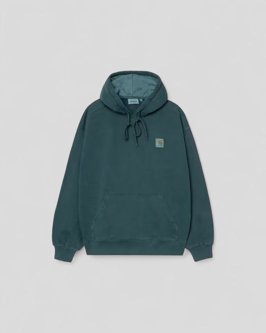 Carhartt || Hooded Vista Sweat - Deep Lagoon Garment Dyed - M' Carhartt