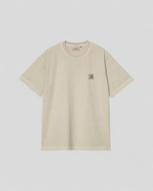 Carhartt || S/S Vista T-Shirt - Fleur De Sel Garment Dyed - M' Carhartt