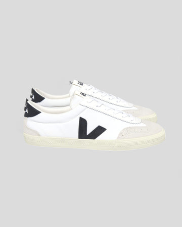 Veja || Volley Canvas Women - Black/ White