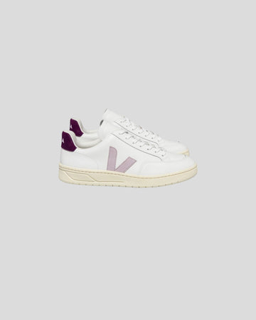 Veja || V-12 Leather - Women - Parme Magenta