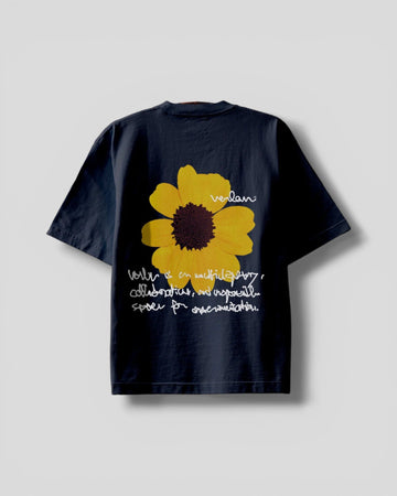 Verlan || Flower T-shirt - Navy Verlan