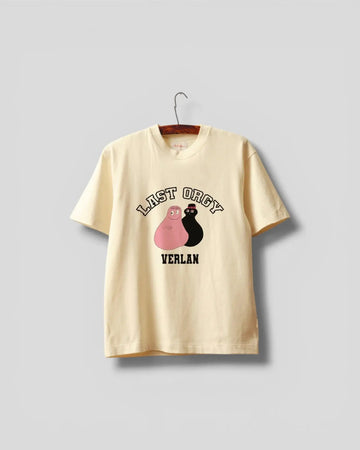 Verlan || Last Orgy T-shirt - Off White Verlan