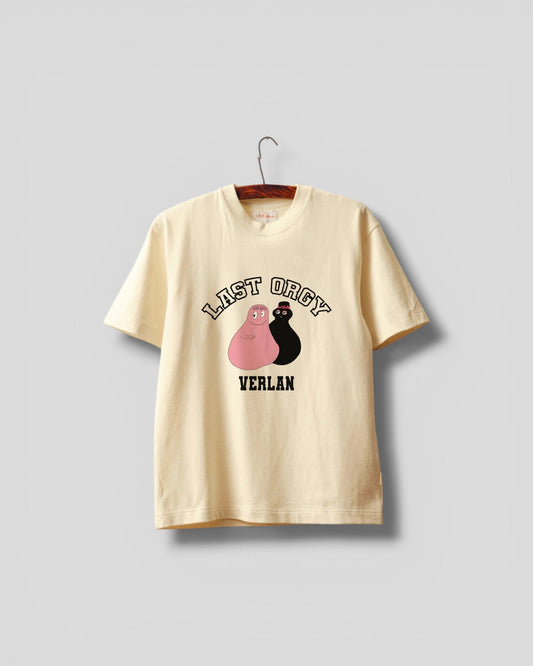 Verlan || Last Orgy T-shirt - Off White Verlan