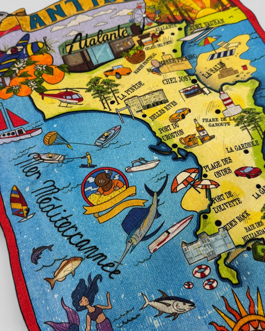 Verlan || Atalante Antibes carte Cap - Off White - M' Verlan