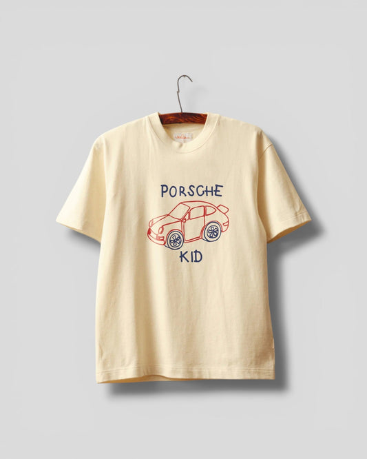 Verlan || Porsche T-shirt - Off White Verlan