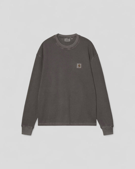 Carhartt || L/S Vista Waffle T-Shirt - Black Garment Dyed - M' Carhartt