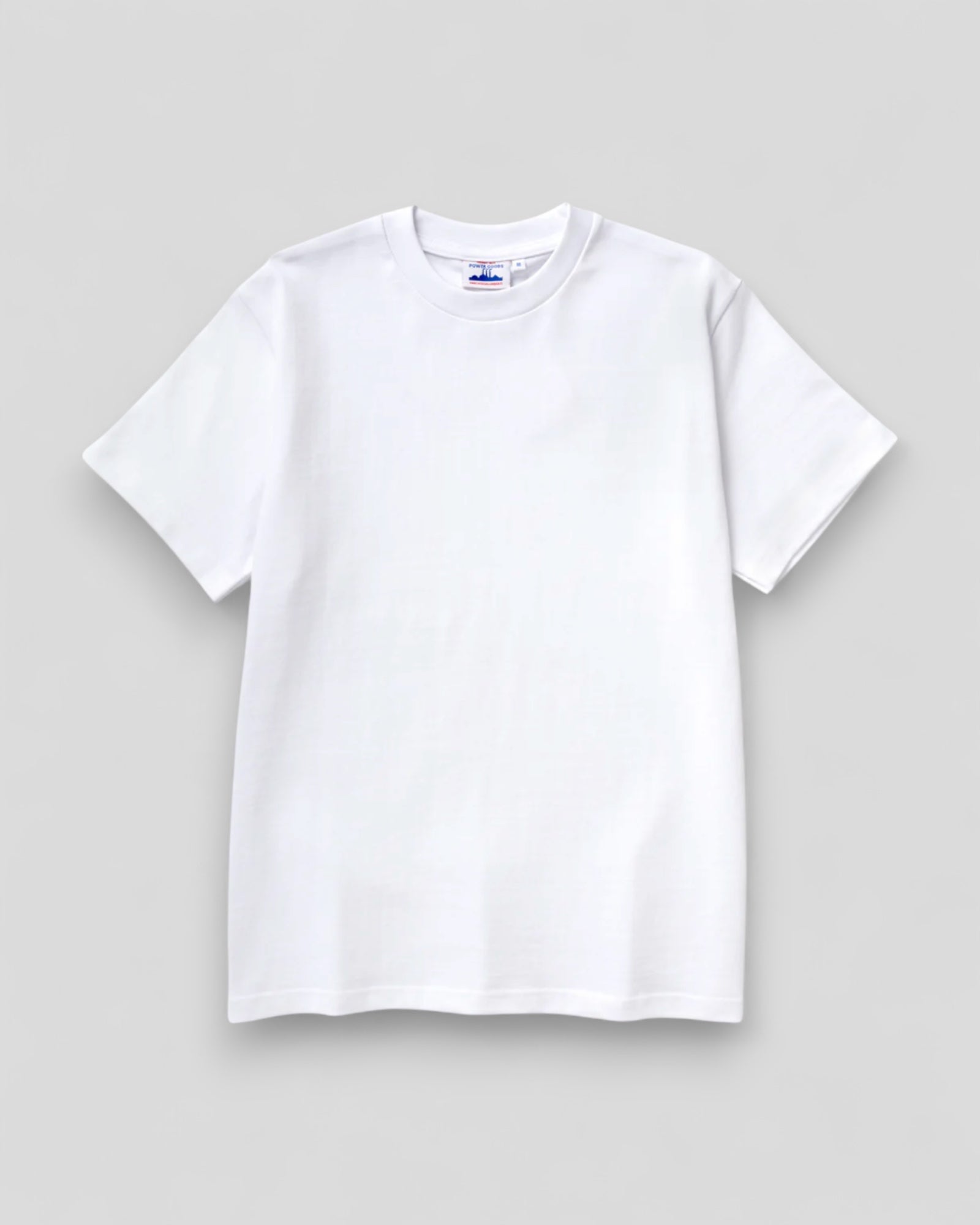 Power Goods || Super Weight Tee - White - M' Power Goods