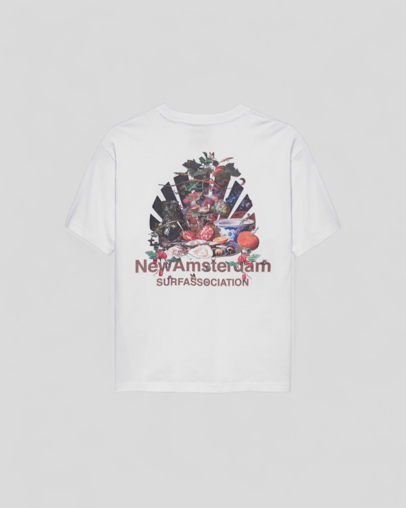 New Amsterdam || Buffet Tee - White - M' New Amsterdam Surf Association