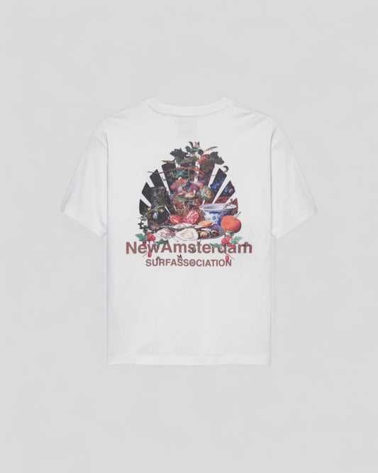 New Amsterdam || Buffet Tee - White - M' New Amsterdam Surf Association