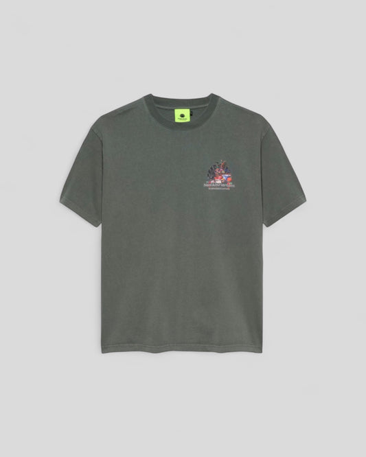 New Amsterdam || Buffet Tee - Shark Green - M' New Amsterdam Surf Association