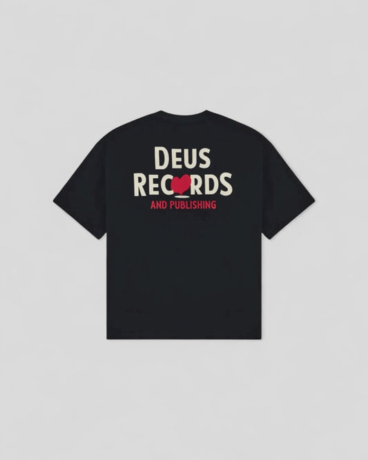 Deus || Deep Cut Tee - Black - M’ Atalante Store