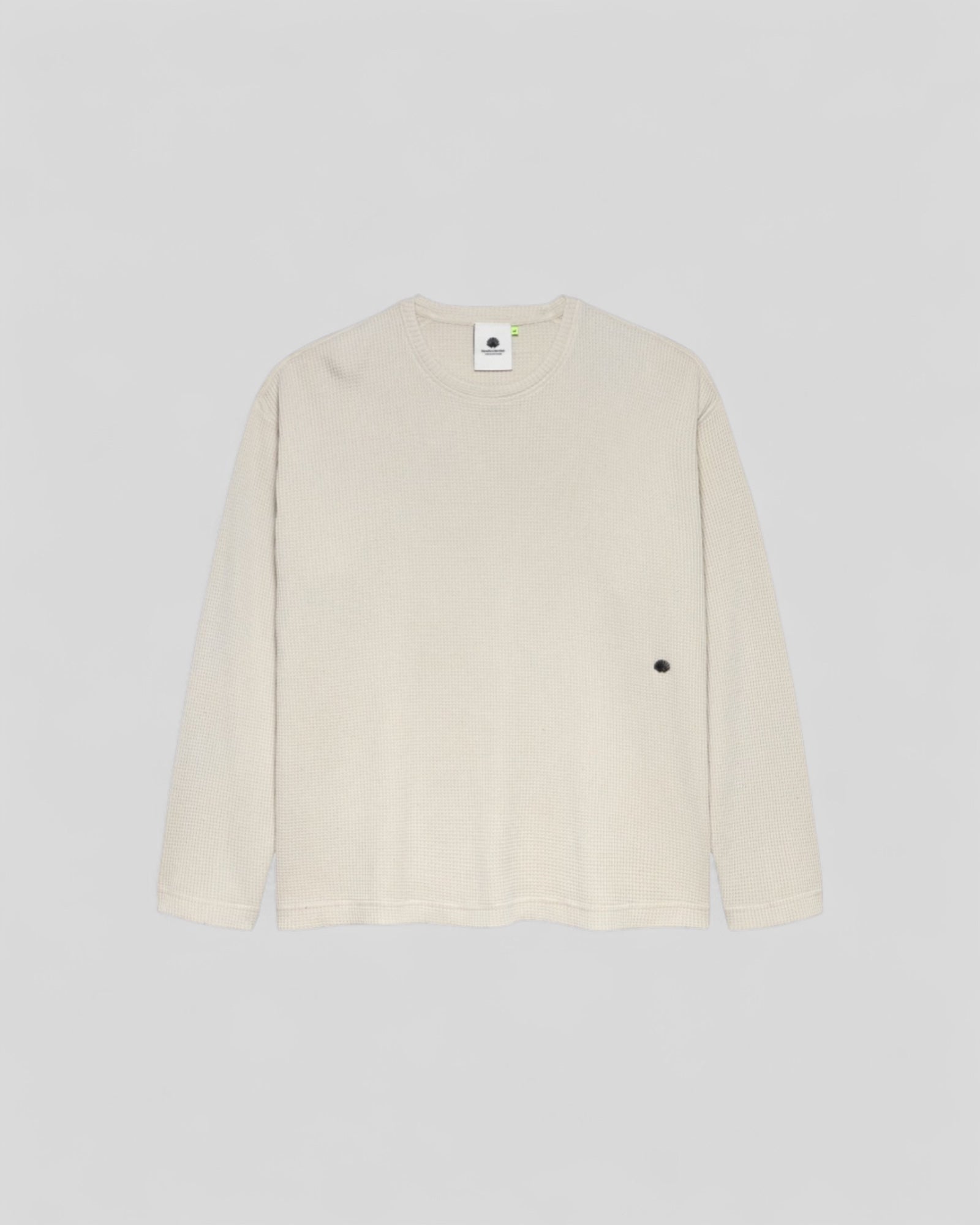 New Amsterdam || Waffle Longsleeve - Washed Grey - M' New Amsterdam Surf Association
