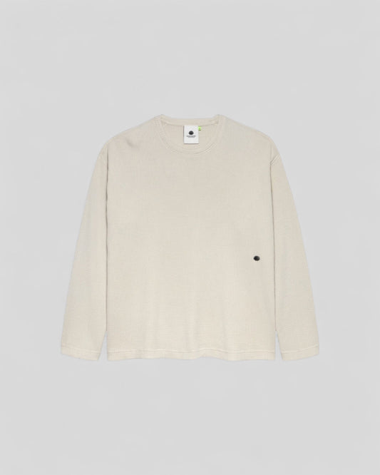 New Amsterdam || Waffle Longsleeve - Washed Grey - M' New Amsterdam Surf Association