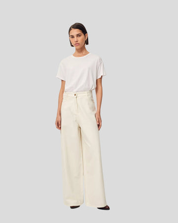 Sessùn || Dalt Pant - White