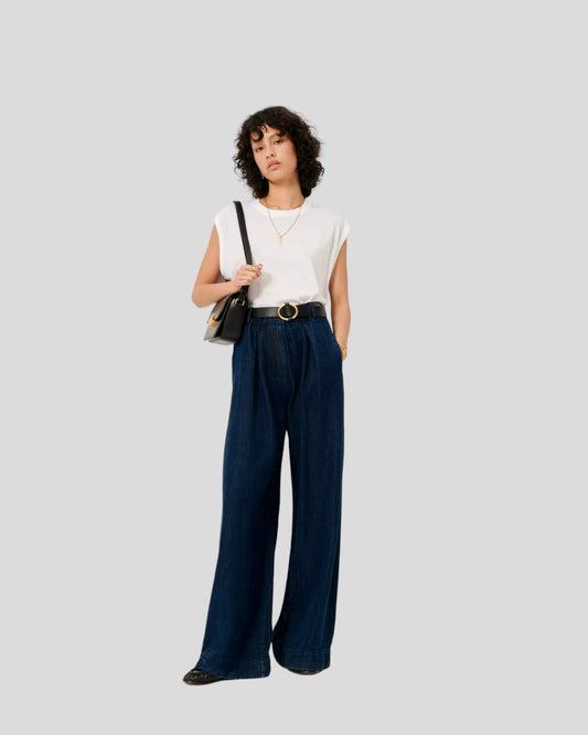 Sessùn || Rinim Elastic Pant - Denim Blue Sessùn