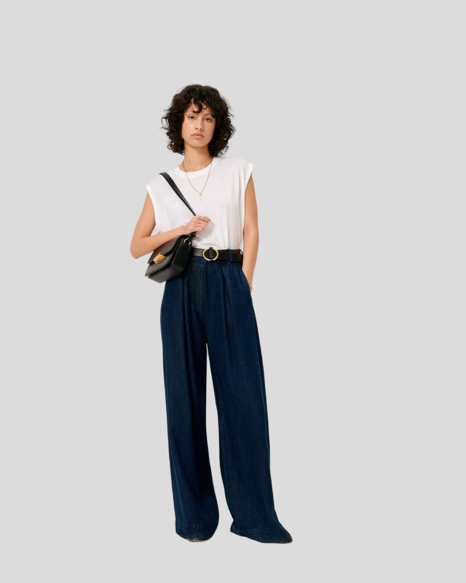 Sessùn || Rinim Elastic Pant - Denim Blue Sessùn