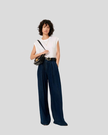 Sessùn || Rinim Elastic Pant - Denim Blue