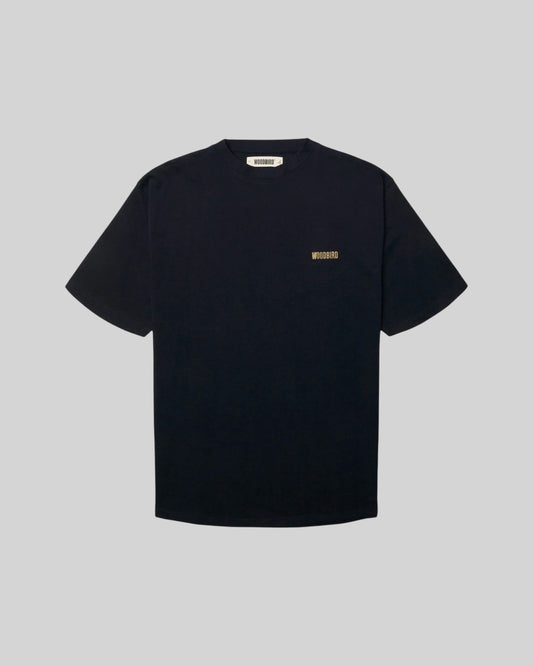 Woodbird || WBBaine Cook Tee - Dark Navy  - M’ Woodbird