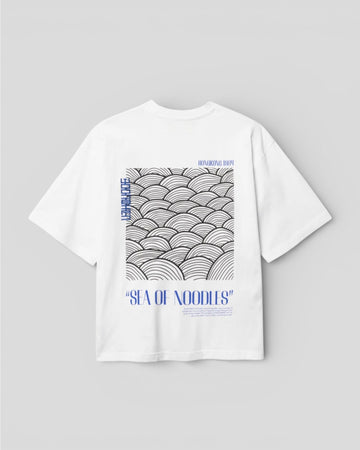 Woodbird || WBBaine Sea Tee - White -  M’