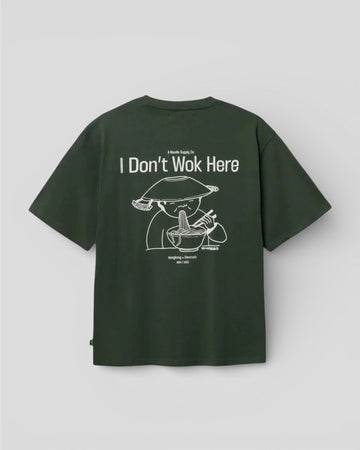 Woodbird || WBBaine Wok Tee - Pine Green - M’