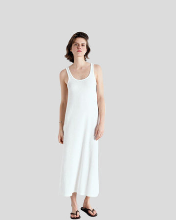 American Vintage || Yruki Robe - Blanc Atalante Lacan