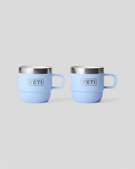 Yeti || Rambler 6 OZ Expresso Mug - Big Sky Blue - M' Yeti