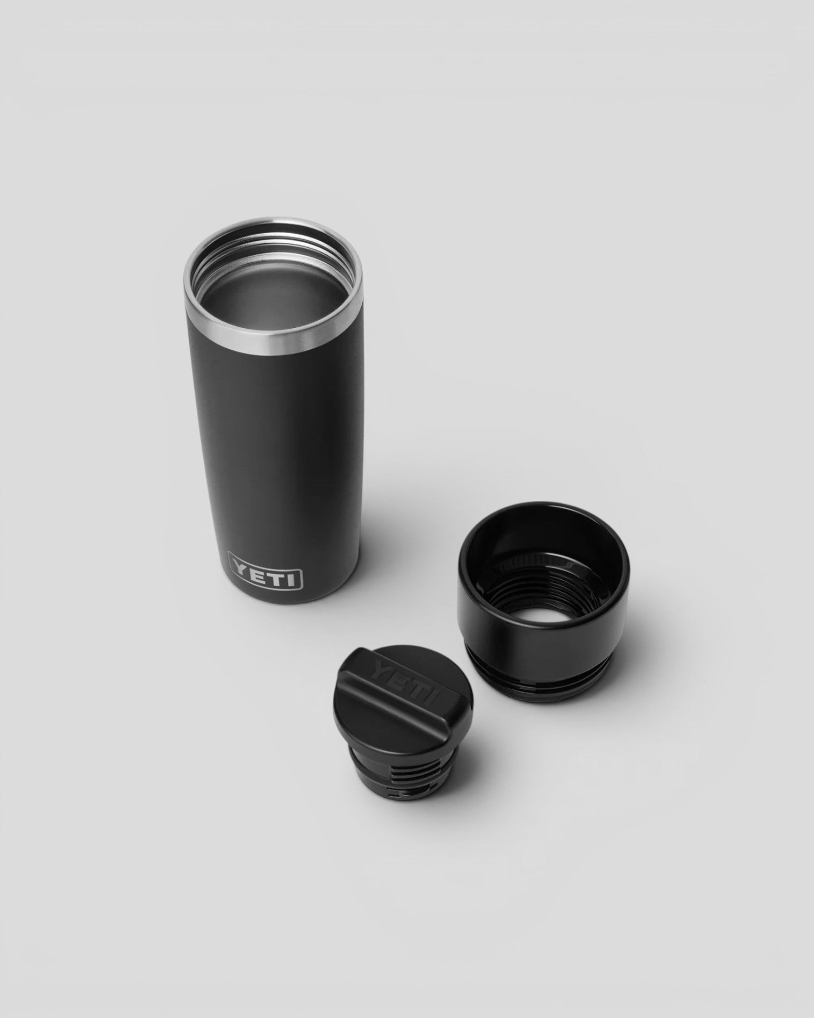 Yeti || 16 Oz Travel Bottle - Black - M' Yeti