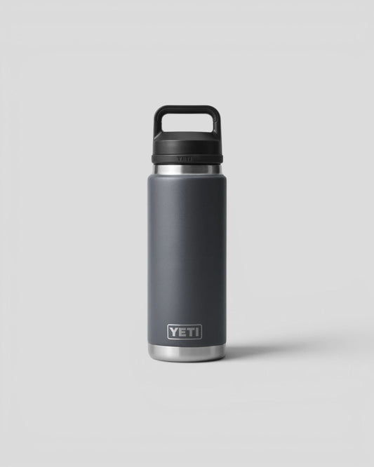 Yeti || Rambler 26 Oz Bottle Chug - Charcoal - M' Yeti