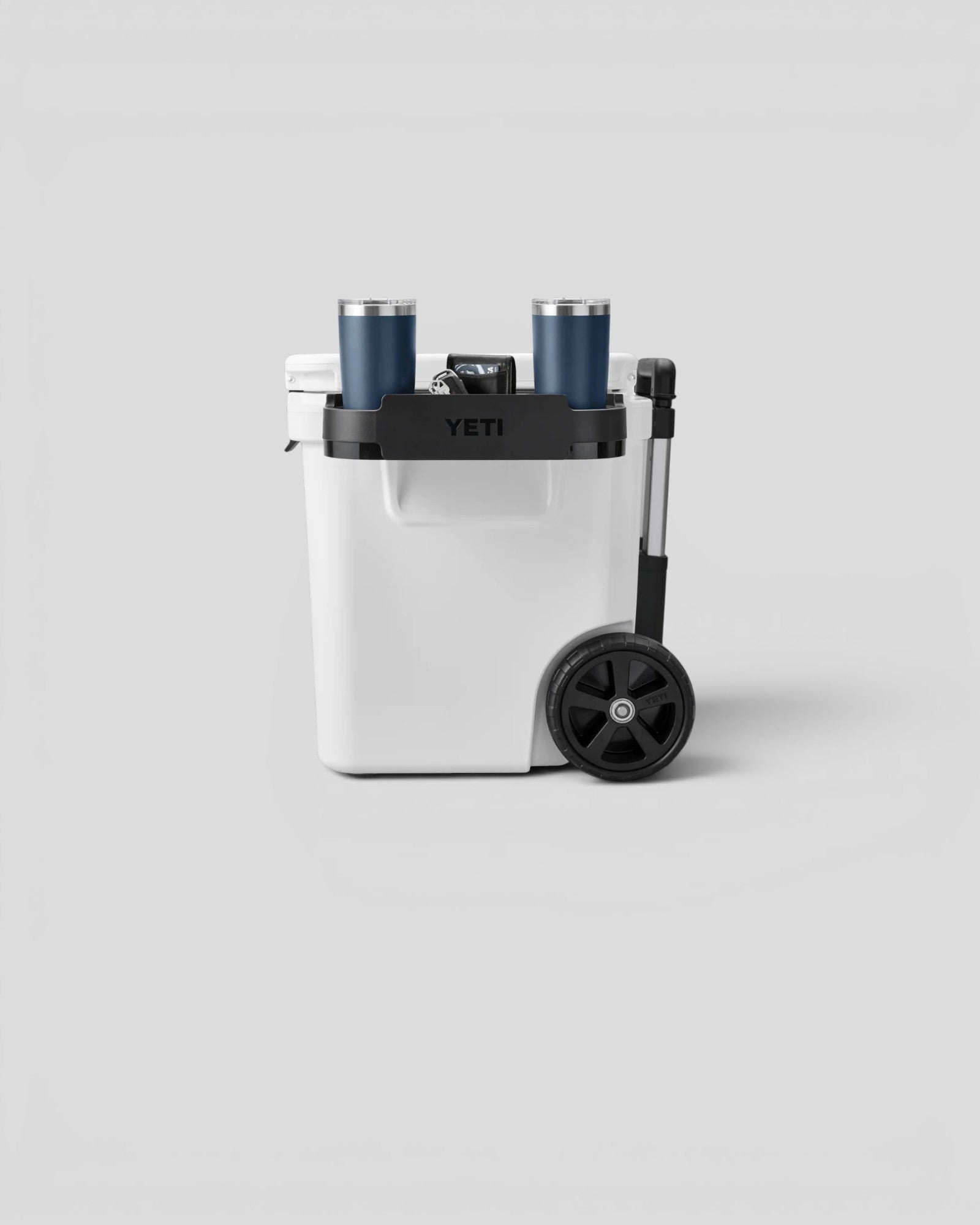 Yeti || Wheeled Cooler Cup Caddy - Black - M' Yeti