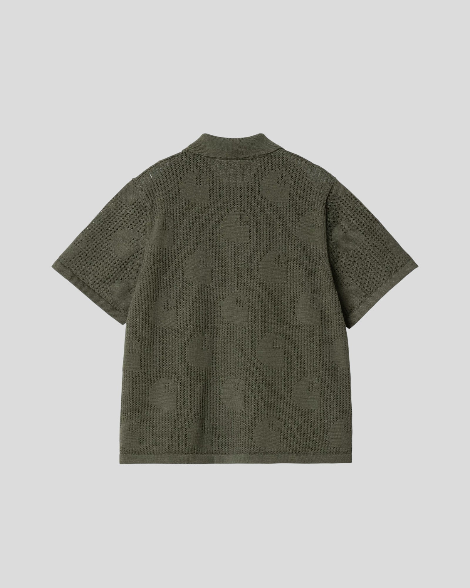 Carhartt || W' S/S Temple Knit Shirt - Dollar Green Carhartt