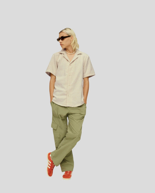 OAS || Cream Gloconda Cuba Terry Shirt OAS Compagny
