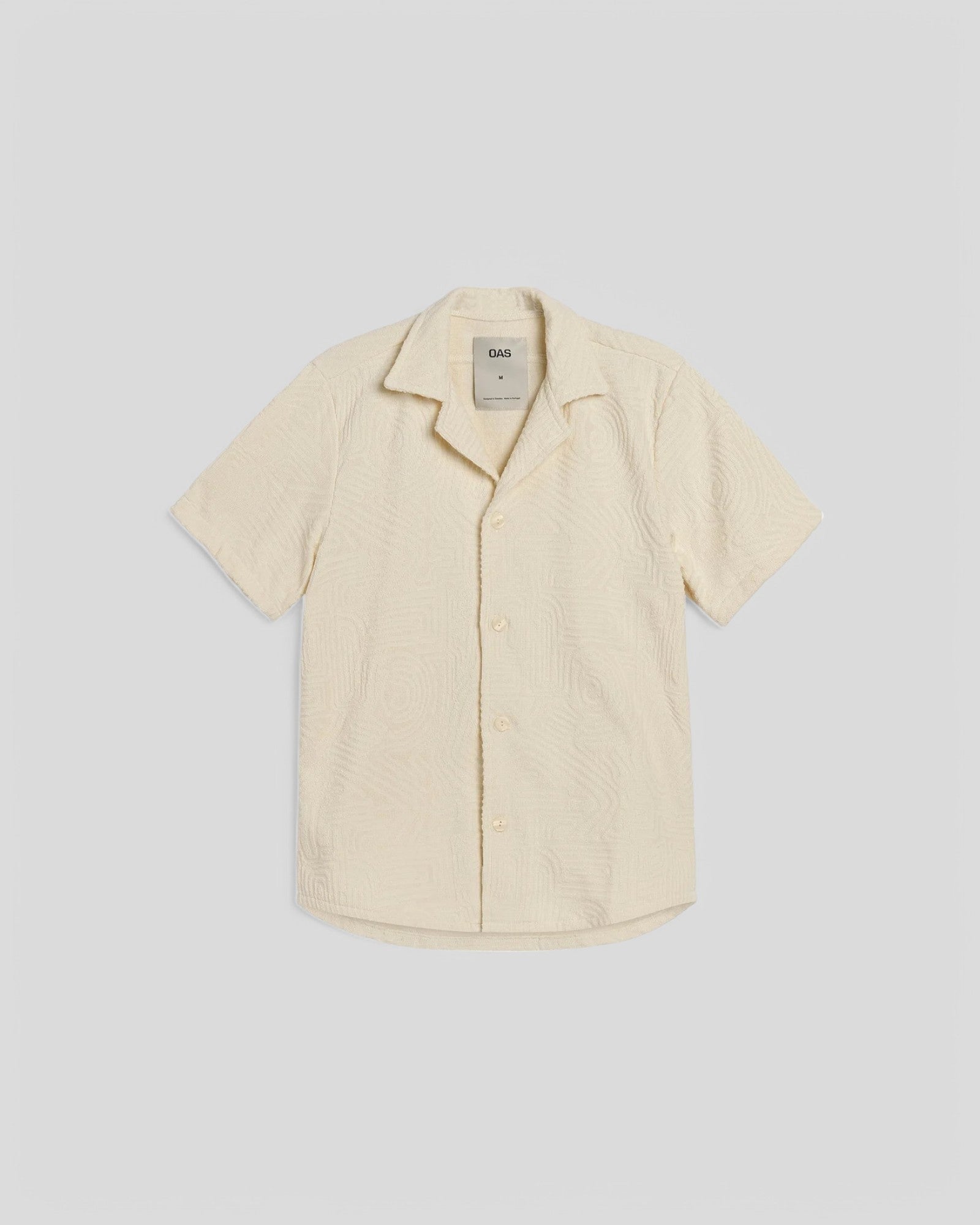 OAS || Cream Gloconda Cuba Terry Shirt OAS Compagny