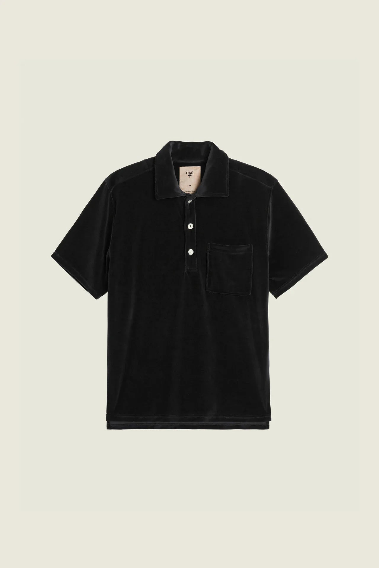 OAS || Nearly Black Girona Velour Shirt OAS Compagny