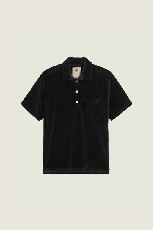 OAS || Nearly Black Girona Velour Shirt OAS Compagny