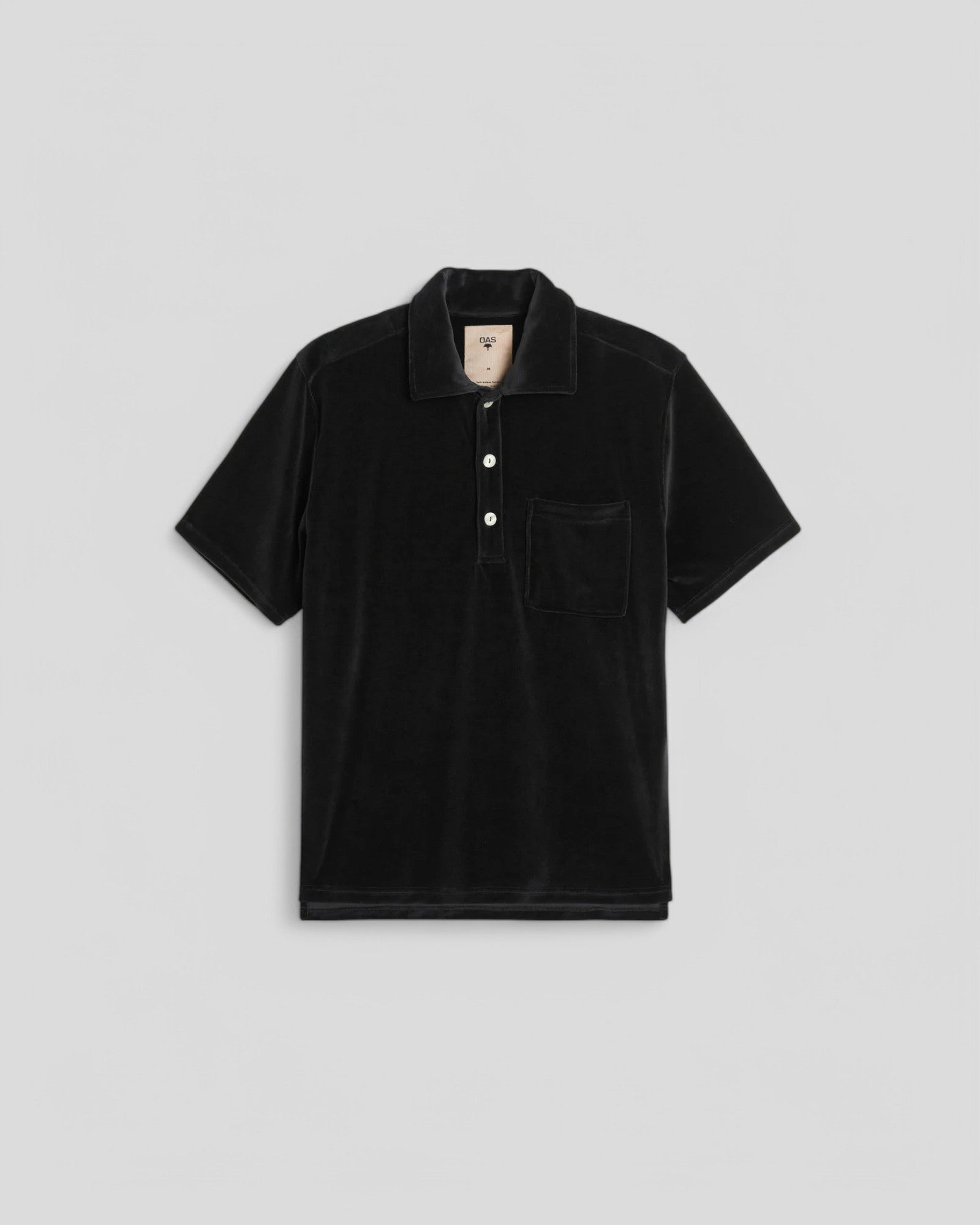 OAS || Nearly Black Girona Velour Shirt OAS Compagny