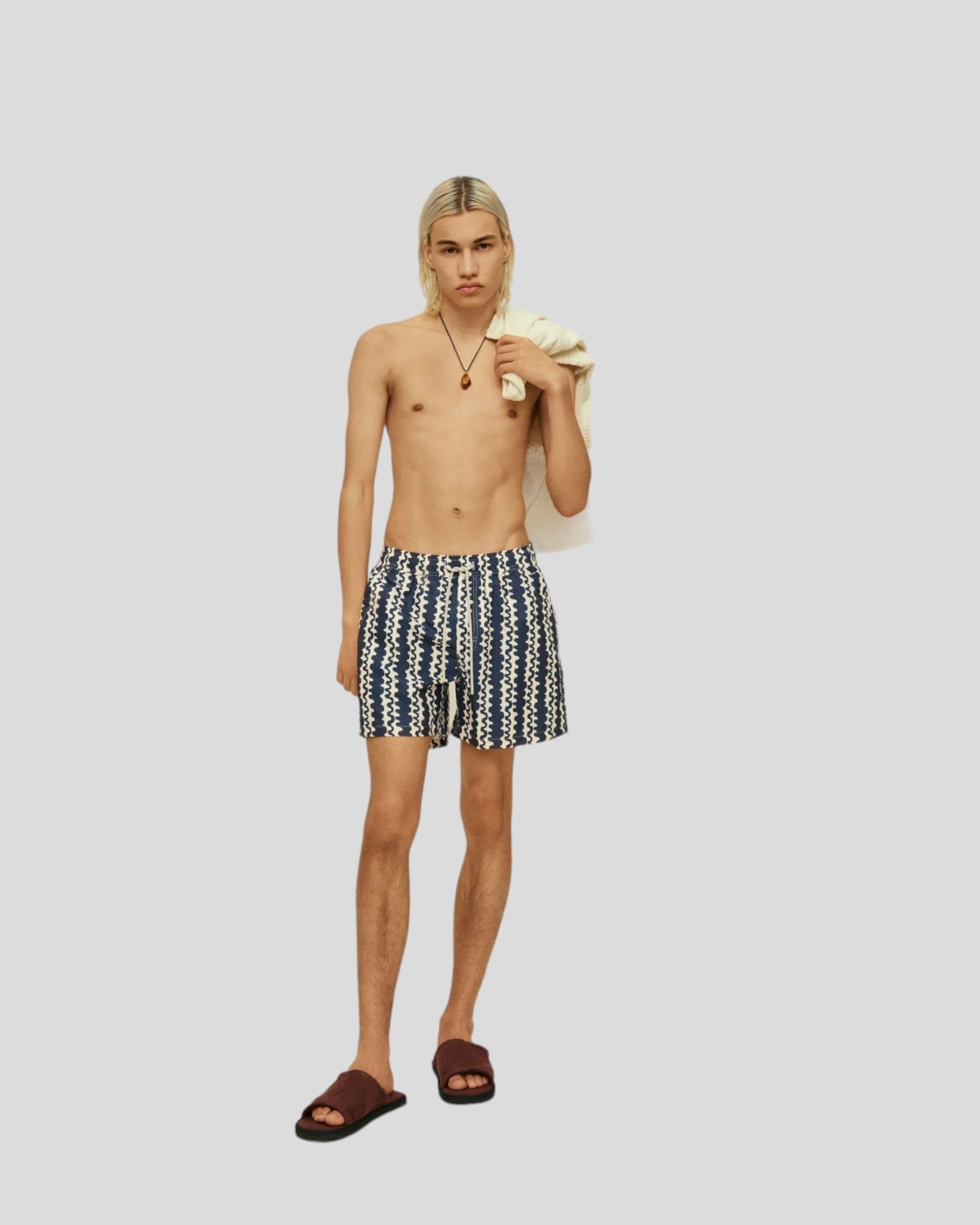 OAS || Blue Scribble Swim Short OAS Compagny