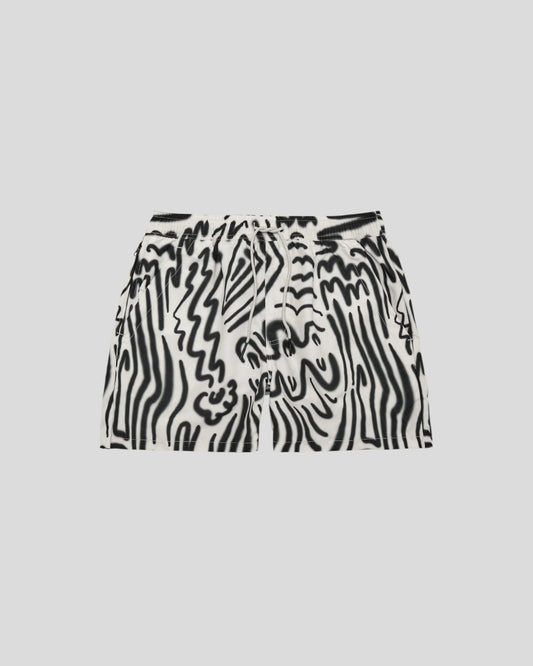 OAS || Aerosol Swim Short - Black/ White OAS Compagny